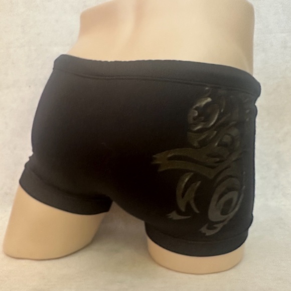 Big Boy Square Cut Swim Briefs Small 30-34 Inseam 4" Gently worn Nylon / spandex - Picture 3 of 5